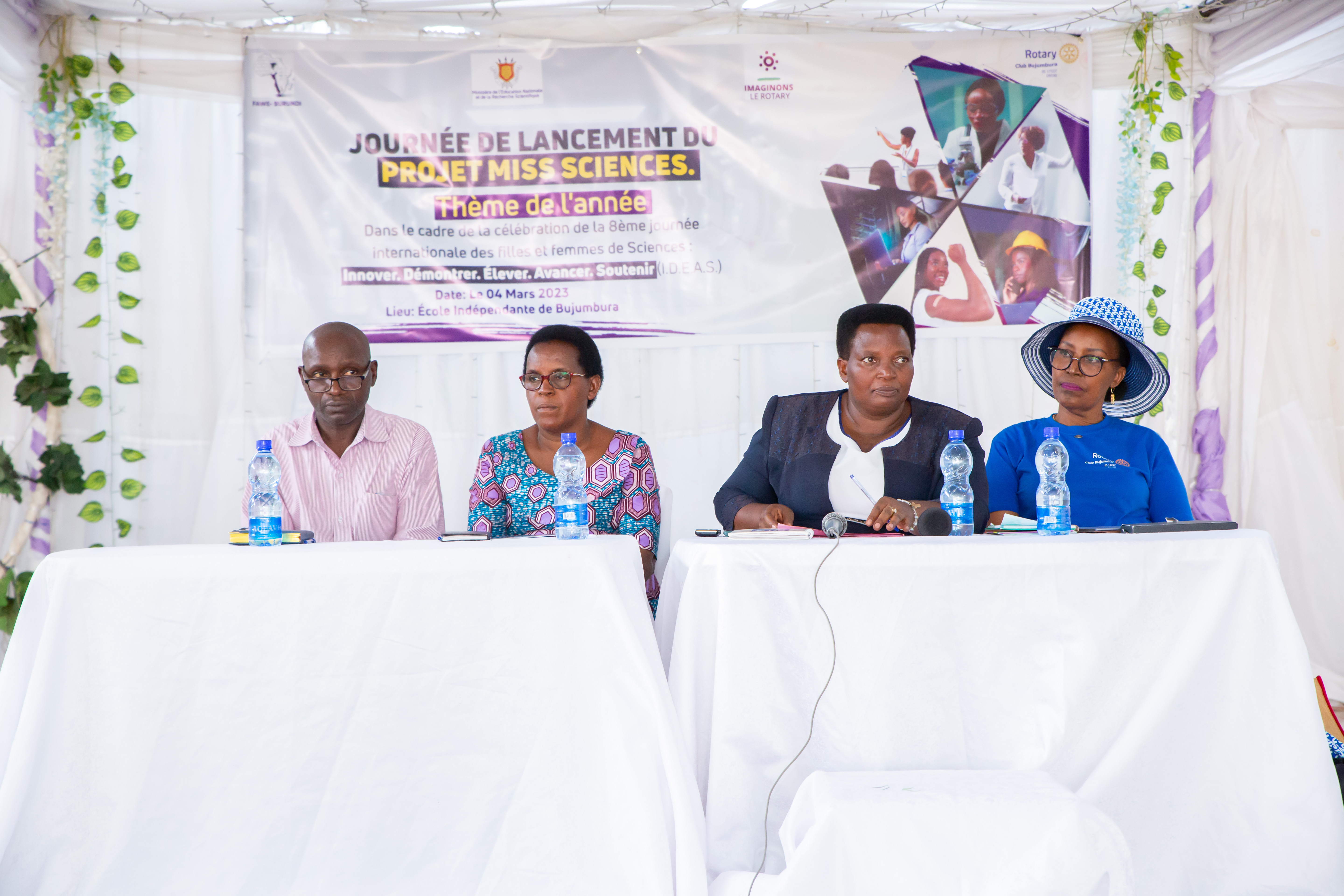 Lancement du projet Miss Science